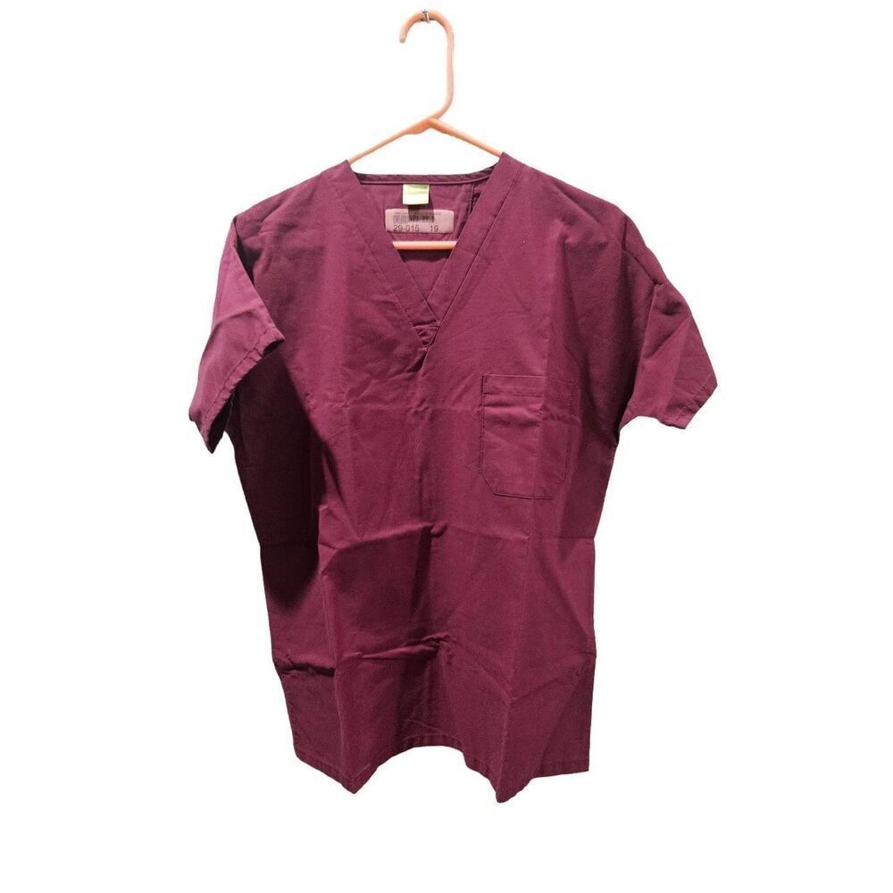 Fashion Seal S scrub top red